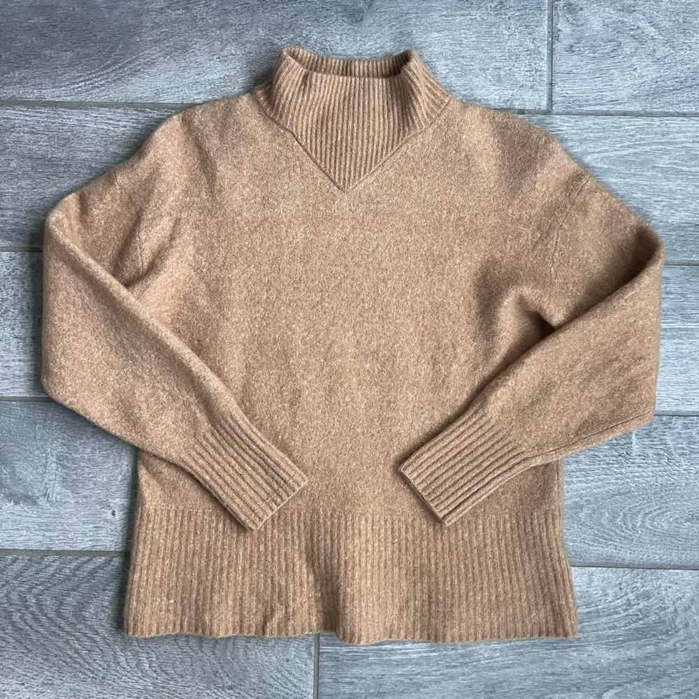 Everlane Camel Wool Sweater! - Picture 2 of 6